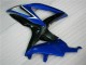 Bleu Noir Carénage GSXR 600 / 750 K8 2008-2010 Bleu Noir Carénage GSXR 600 / 750 K8 2008-2010