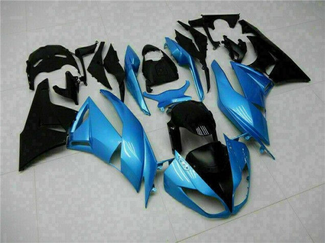 Bleu Noir Carénage ZX6R 2009-2012 Bleu Noir Carénage ZX6R 2009-2012