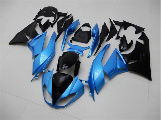Bleu Noir Carénages ZX6R 2009-2012 Bleu Noir Carénages ZX6R 2009-2012
