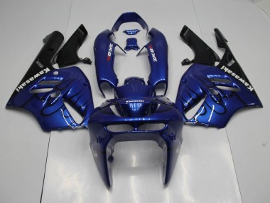 Bleu Noir Flamme Carénage ZX9R 1994-1997