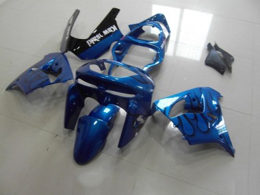 Bleu Noir Flamme Carénage ZX9R 1998-1999