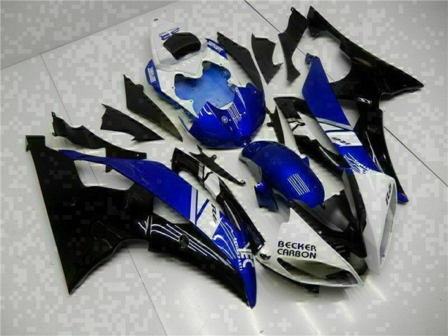 Bleu Noir Kit Carénages Complet R6 2008-2016 Bleu Noir Kit Carénages Complet R6 2008-2016