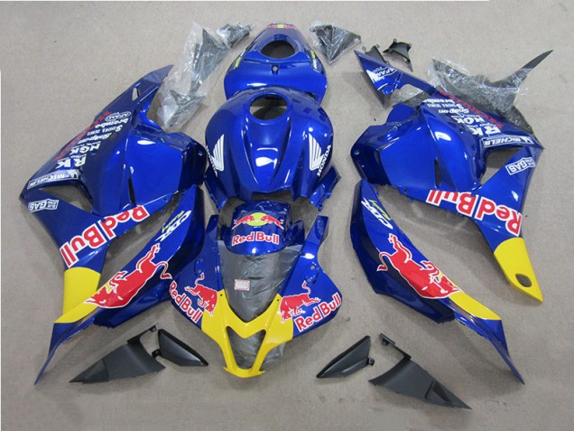 Bleu Red Bull Carénage CBR 600 RR 2009-2012 Bleu Red Bull Carénage CBR 600 RR 2009-2012
