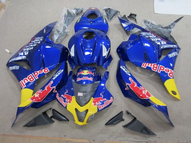 Bleu Red Bull Carénages CBR 600 RR 2009-2012 Bleu Red Bull Carénages CBR 600 RR 2009-2012