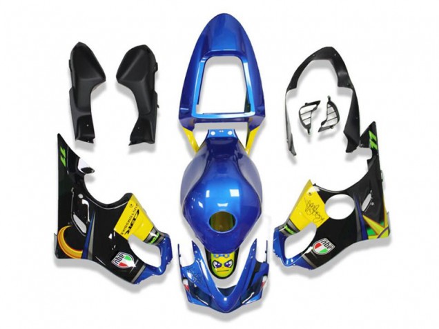 Bleu Requin Carénage CBR 600 F4i 2001-2003 Bleu Requin Carénage CBR 600 F4i 2001-2003