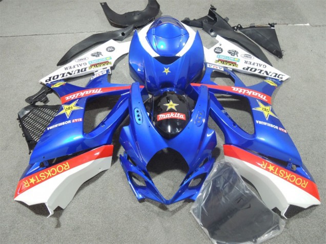 Bleu Rockstar Carénage GSXR 1000 K7 2007-2008 Bleu Rockstar Carénage GSXR 1000 K7 2007-2008