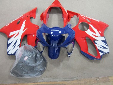 Bleu Rouge Carénage CBR 600 F4 1999-2000