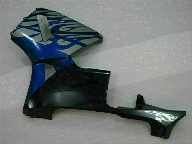 Bleu avec Argent Flamme Carénage CBR 600 RR 2003-2004 Bleu avec Argent Flamme Carénage CBR 600 RR 2003-2004