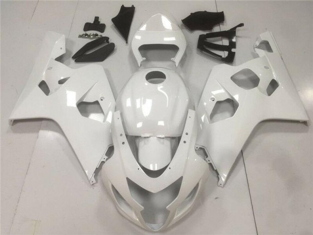 Brillant Blanc Carénage GSXR 600 / 750 K4 2004-2005 Brillant Blanc Carénage GSXR 600 / 750 K4 2004-2005
