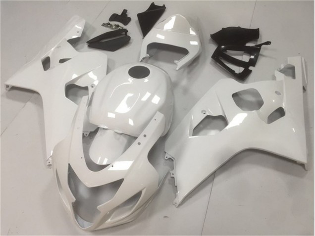 Brillant Blanc Carénage GSXR 600 / 750 K4 2004-2005 Brillant Blanc Carénage GSXR 600 / 750 K4 2004-2005