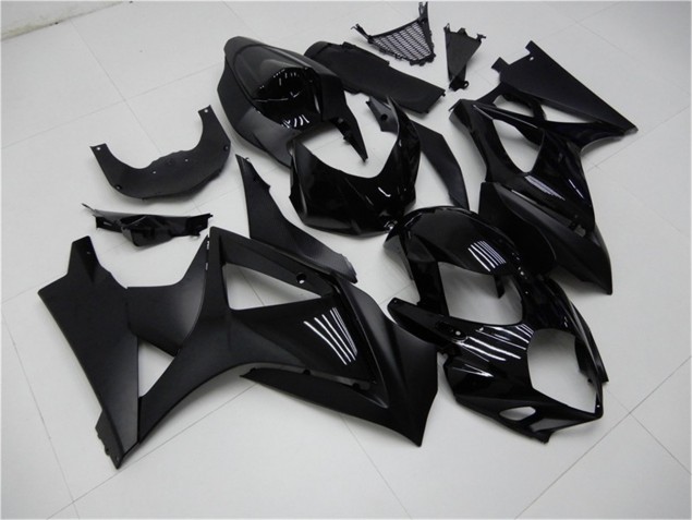 Brillant Noir Mat Carénage GSXR 1000 K7 2007-2008
