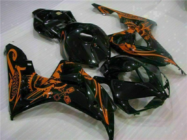 Brun Noir Carénage CBR 1000 RR 2006-2007 Brun Noir Carénage CBR 1000 RR 2006-2007