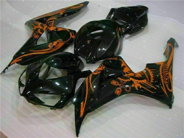 Brun Noir Carénage CBR 1000 RR 2006-2007 Brun Noir Carénage CBR 1000 RR 2006-2007