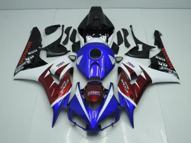 Burgandy et Bleu Carénage CBR 1000 RR 2006-2007