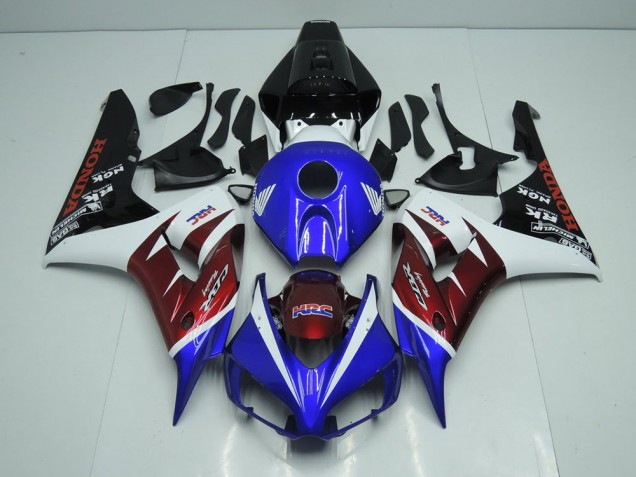 Burgandy et Bleu Carénage CBR 1000 RR 2006-2007 Burgandy et Bleu Carénage CBR 1000 RR 2006-2007