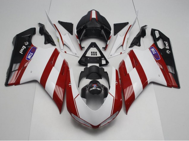 Generali avec No Logo Carénage Ducati 848 1098 1198 2007-2014 Generali avec No Logo Carénage Ducati 848 1098 1198 2007-2014