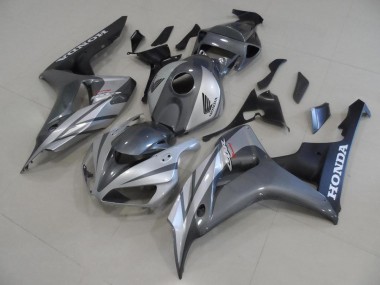 Gris Argent et Noir Mat Carénage CBR 1000 RR 2006-2007