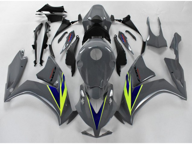 Gris Bleu Vert Carénage CBR 1000 RR 2012-2016 Gris Bleu Vert Carénage CBR 1000 RR 2012-2016