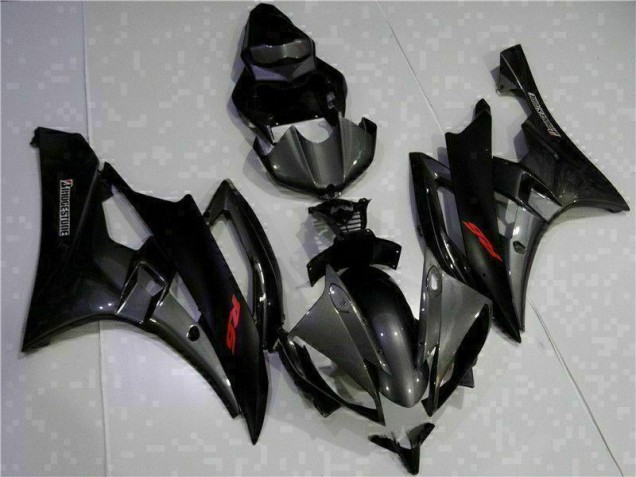 Gris Noir Carénages R6 2006-2007 Gris Noir Carénages R6 2006-2007