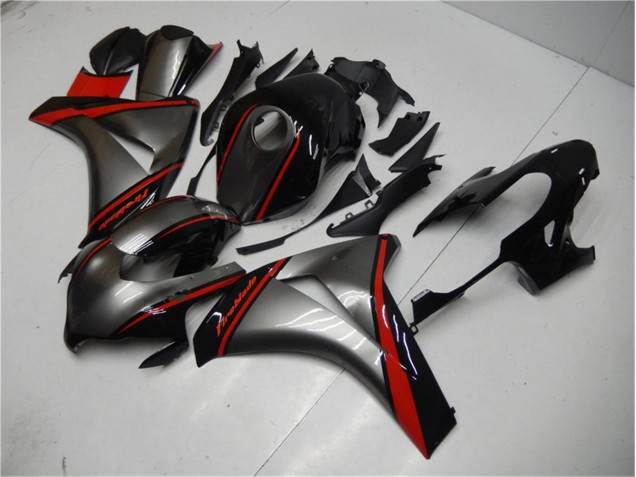 Gris Rouge Noir Carénage CBR 1000 RR 2008-2011 Gris Rouge Noir Carénage CBR 1000 RR 2008-2011