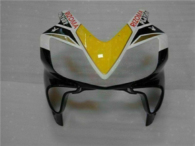 Jaune Argent Noir Playboy Carénage CBR 600 F4i 2001-2003 Jaune Argent Noir Playboy Carénage CBR 600 F4i 2001-2003