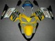 Jaune Blanc Carénage CBR 600 F4i 2001-2003 Jaune Blanc Carénage CBR 600 F4i 2001-2003