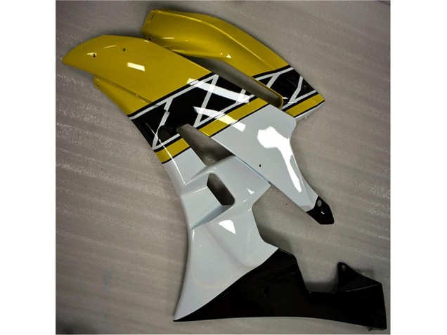 Jaune Blanc Noir Carénage R6 2006-2007 Jaune Blanc Noir Carénage R6 2006-2007