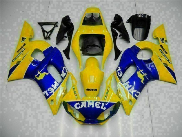 Jaune Bleu Carénage R6 1998-2002 Jaune Bleu Carénage R6 1998-2002