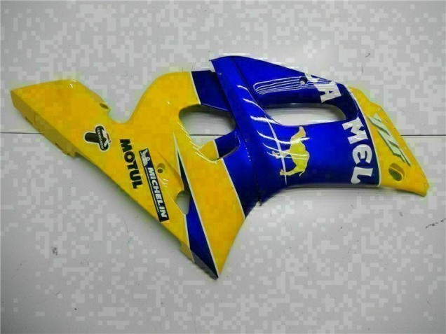 Jaune Bleu Carénage R6 1998-2002 Jaune Bleu Carénage R6 1998-2002