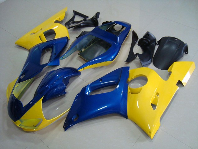 Jaune Bleu Carénages R6 1998-2002 Jaune Bleu Carénages R6 1998-2002