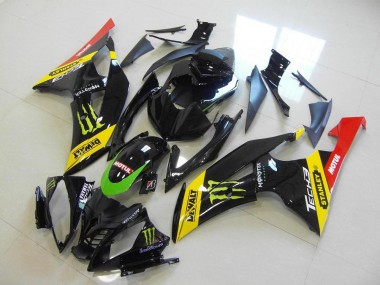 Jaune Monster Carénages R6 2008-2016
