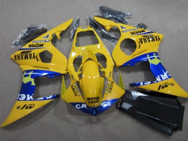 Jaune Motul Carénage R6 2003-2005