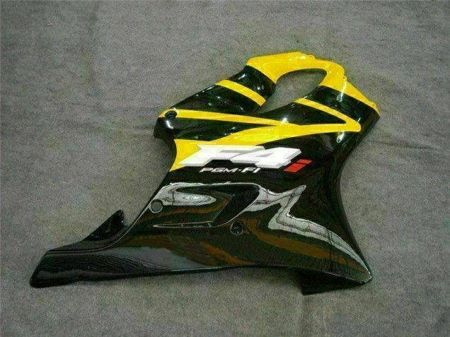 Jaune Noir Carénage CBR 600 F4i 2001-2003 Jaune Noir Carénage CBR 600 F4i 2001-2003
