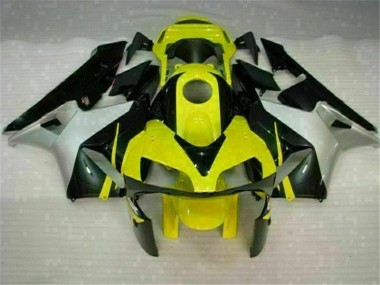 Jaune Noir Carénage CBR 600 RR 2003-2004