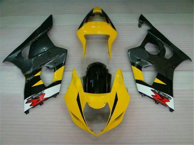 Jaune Noir Carénage GSXR 1000 K3 2003-2004 Jaune Noir Carénage GSXR 1000 K3 2003-2004