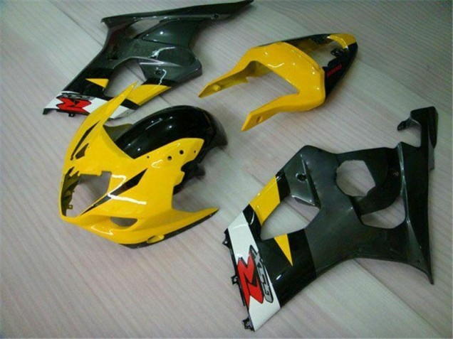 Jaune Noir Carénage GSXR 1000 K3 2003-2004 Jaune Noir Carénage GSXR 1000 K3 2003-2004
