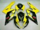 Jaune Noir Carénage GSXR 1000 K5 2005-2006 Jaune Noir Carénage GSXR 1000 K5 2005-2006