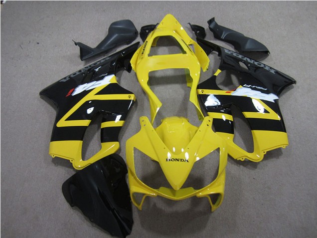 Jaune Noir Carénages CBR 600 F4i 2001-2003 Jaune Noir Carénages CBR 600 F4i 2001-2003