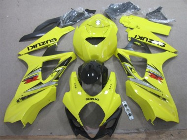 Jaune Noir Carrosserie GSXR 1000 K7 2007-2008