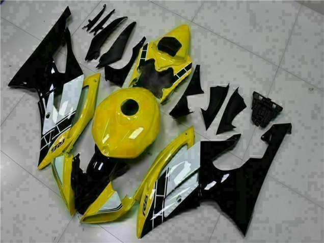 Jaune Noir Carrosserie R6 2008-2016 Jaune Noir Carrosserie R6 2008-2016