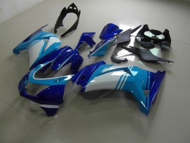 Light et Bleu Foncé Carénage ZX 250R 2008-2012
