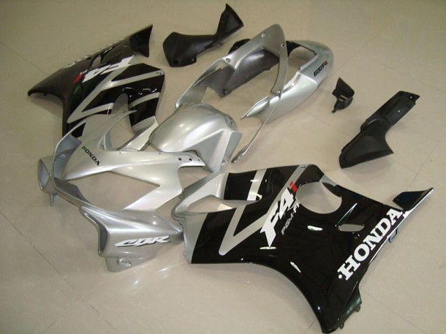 Noir Argent Carénage CBR 600 F4i 2004-2007 Noir Argent Carénage CBR 600 F4i 2004-2007