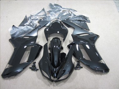 Noir Argent Carénage ZX6R 2007-2008