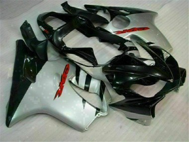 Noir Argent Carénages CBR 600 F4i 2001-2003