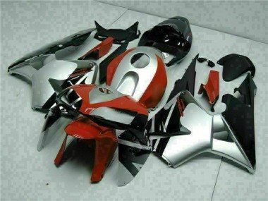 Noir Argent Rouge Carénage CBR 600 RR 2005-2006