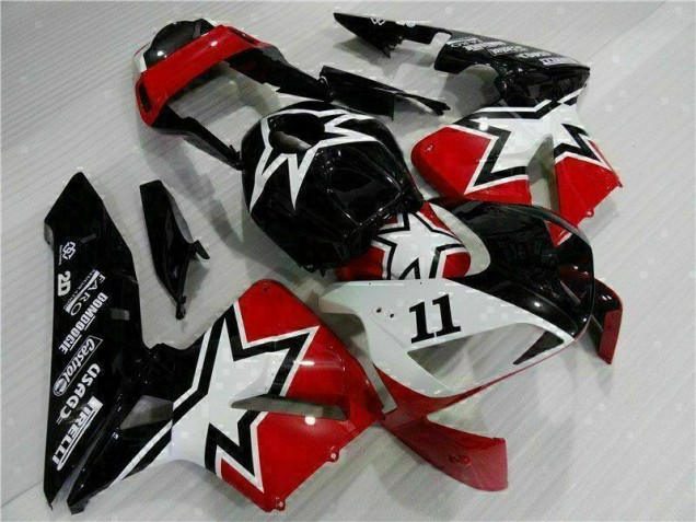 Noir Blanc 11 Carénage CBR 600 RR 2003-2004 Noir Blanc 11 Carénage CBR 600 RR 2003-2004