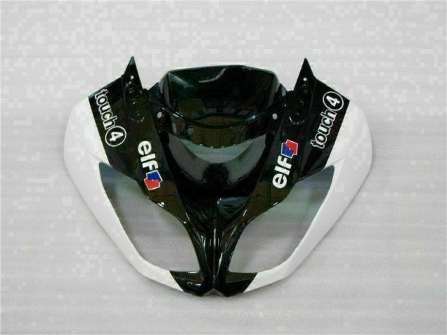 Noir Blanc 3M Touch4 Carénage ZX6R 2009-2012 Noir Blanc 3M Touch4 Carénage ZX6R 2009-2012