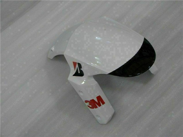 Noir Blanc 3M Touch4 Carénage ZX6R 2009-2012 Noir Blanc 3M Touch4 Carénage ZX6R 2009-2012