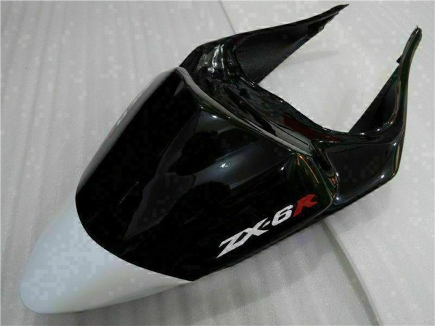 Noir Blanc 3M Touch4 Carénages ZX6R 2009-2012 Noir Blanc 3M Touch4 Carénages ZX6R 2009-2012