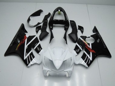 Noir Blanc Carénage CBR 600 F4i 2001-2003
